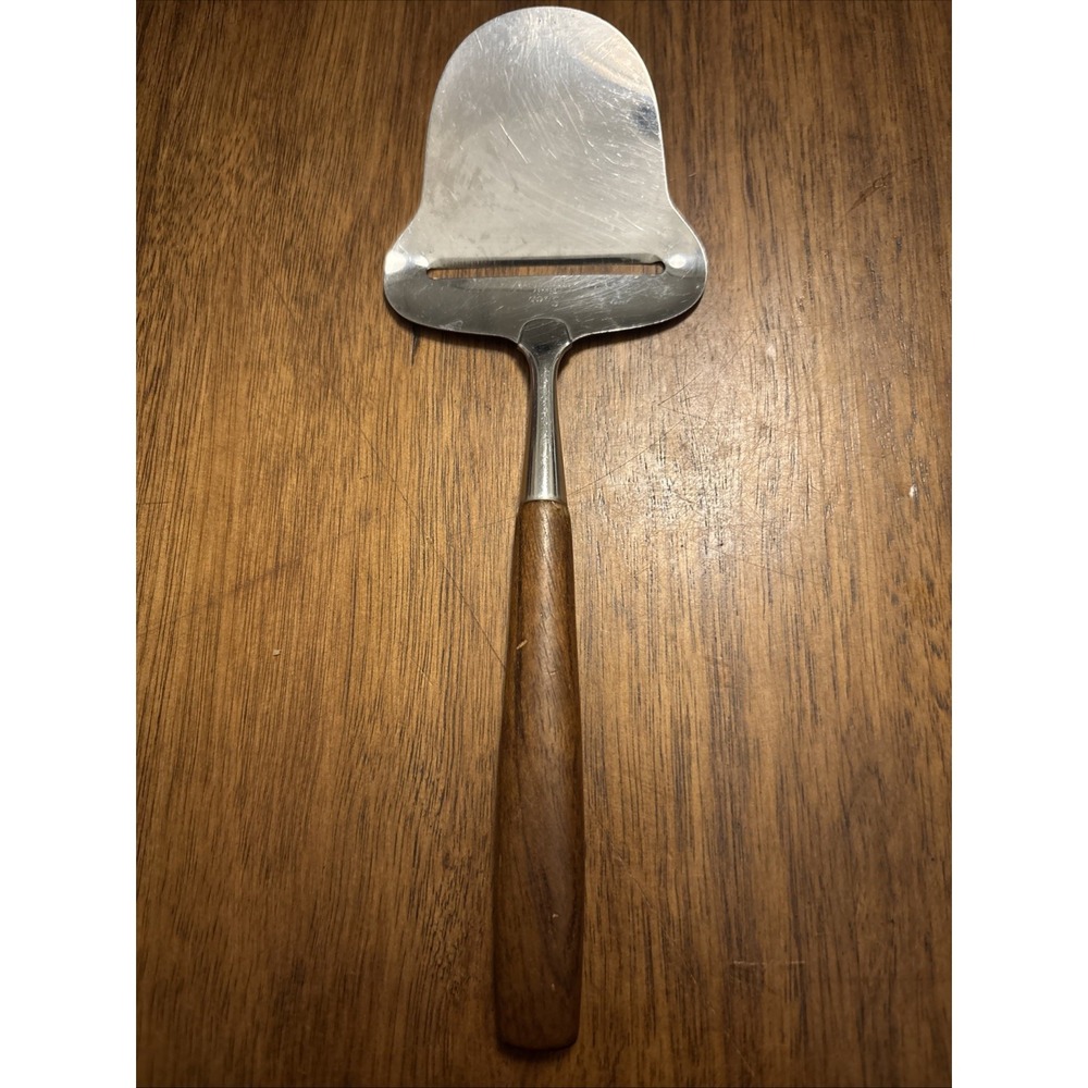 Spar Stainless Steel Cheese Plane Wood‎ Handle Made In Norway MCM